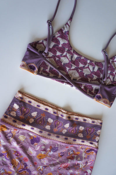 Strappy Crop - Lotus Amethyst