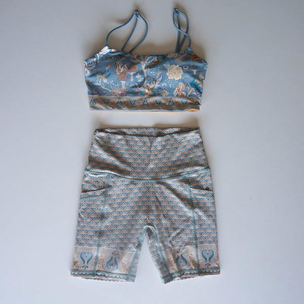 Bike Short - Lotus Turquoise