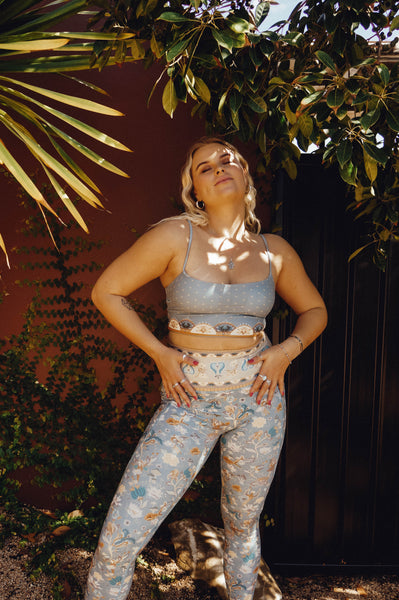 Leggings - Aura Aquamarine 26"