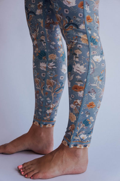 Leggings - Aura Aquamarine 26"