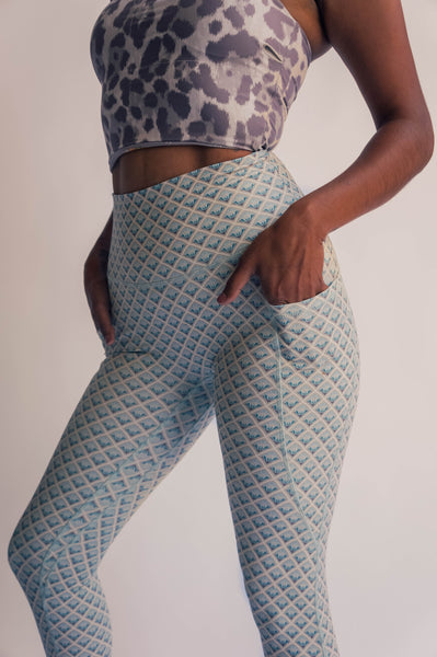 Leggings - Lotus Larimar