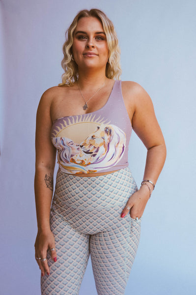 Leggings - Lotus Larimar