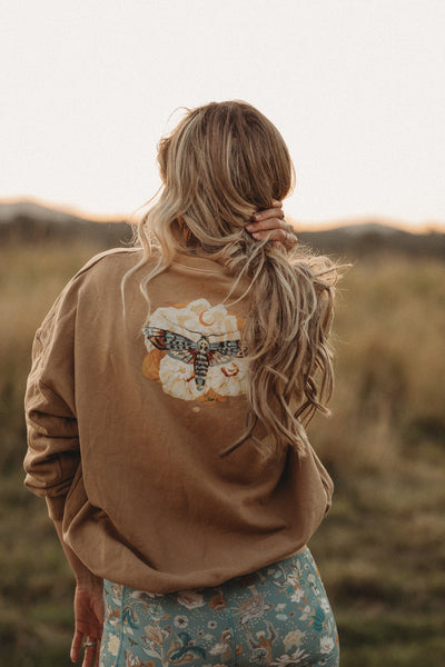 Golden Crew Neck Sweatshirt