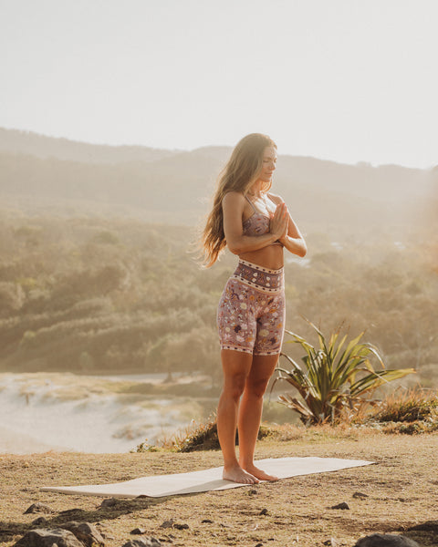 Bike Short - Aura Amethyst