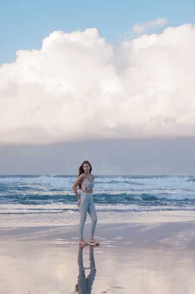 Leggings - Lotus Larimar