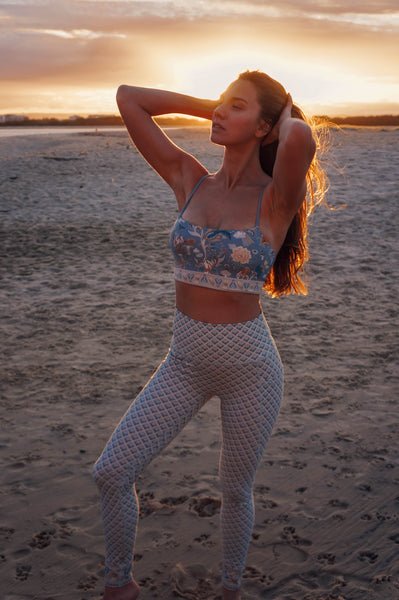 Leggings - Lotus Larimar