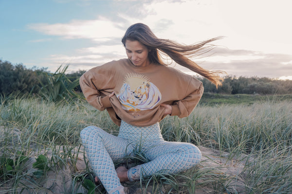 Leggings - Lotus Larimar