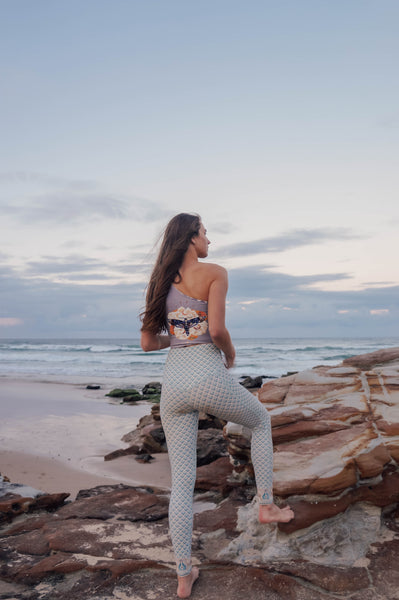 Leggings - Lotus Larimar