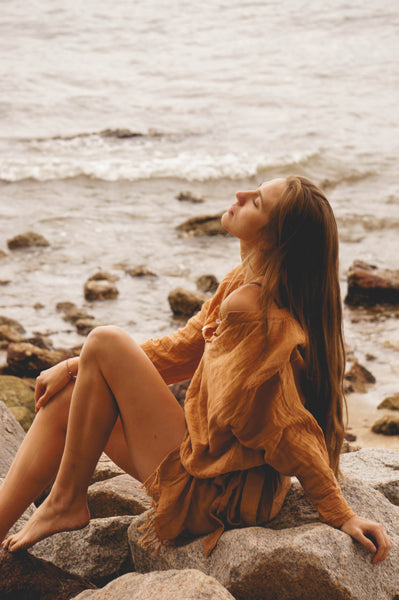 Chrissy Blouse Brown
