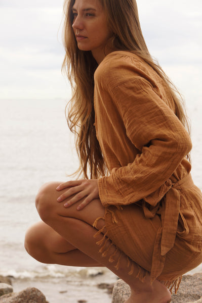 Chrissy Blouse Brown
