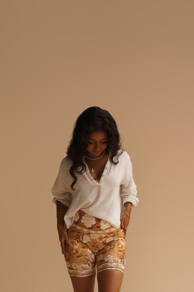 Bike Short - Bohemia Honey