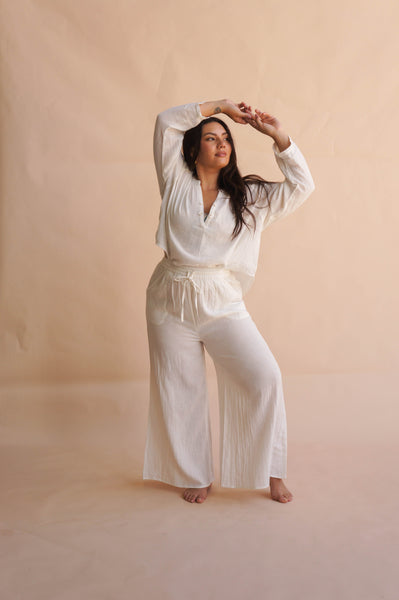 Chrissy Pants White