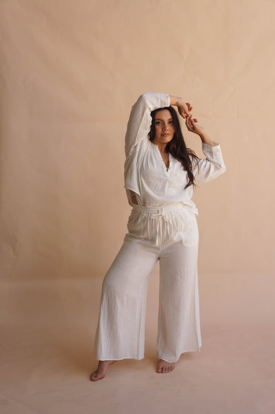 Chrissy Pants White