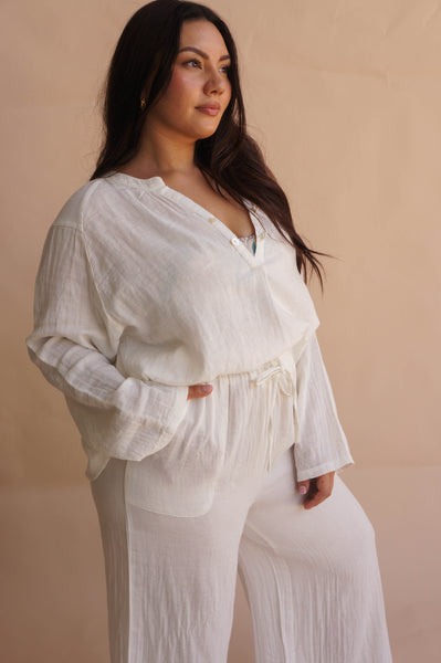 Chrissy Pants White