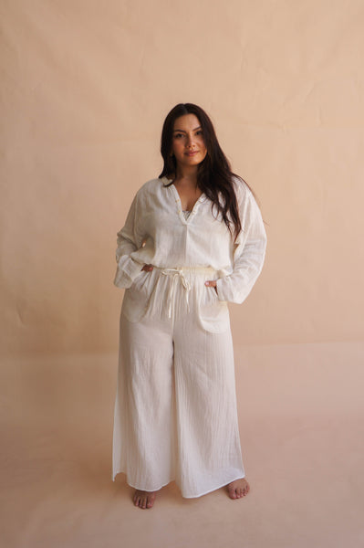 Chrissy Pants White