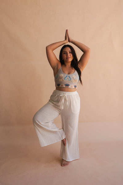 Chrissy Pants White