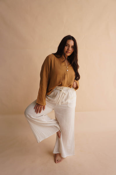 Chrissy Blouse Brown