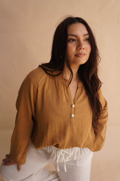 Chrissy Blouse Brown