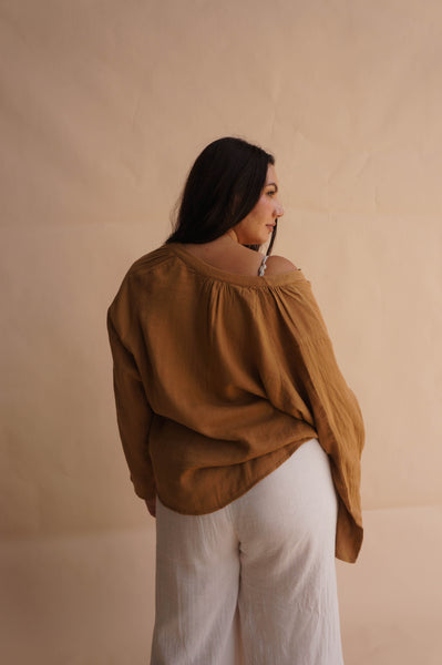 Chrissy Blouse Brown
