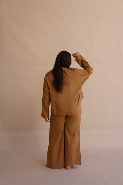 Chrissy Blouse Brown