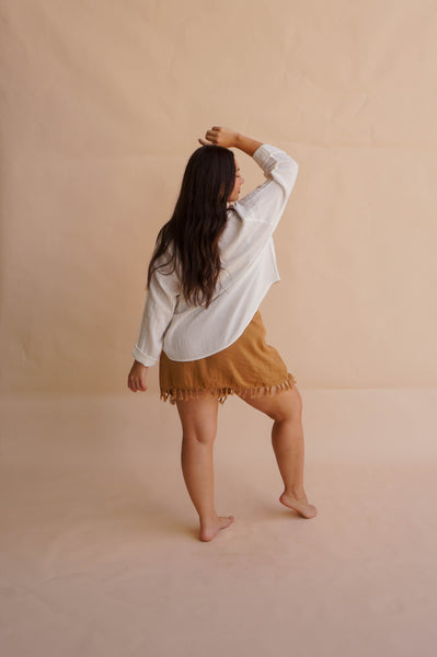 Chrissy Mini Skirt Brown
