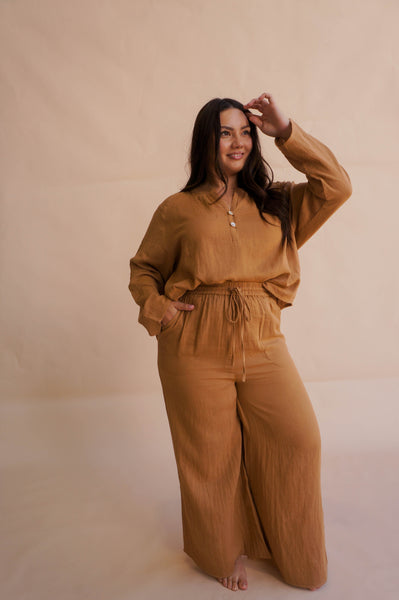 Chrissy Blouse Brown