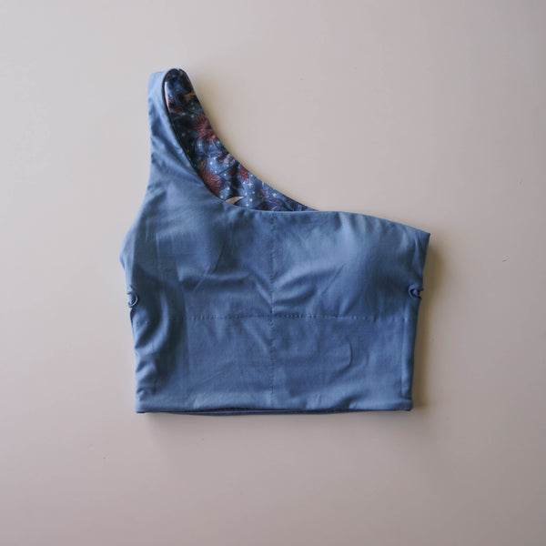 One Shoulder Crop - Diamond Skies Twilight