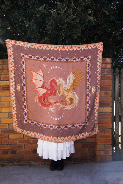 Muslin Wrap - Aura Dragon