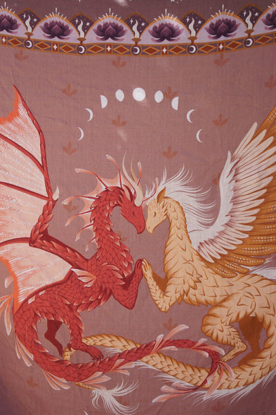 Muslin Wrap - Aura Dragon