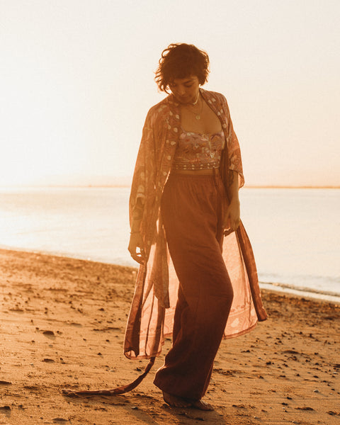 Ladies Midi Robe Aura