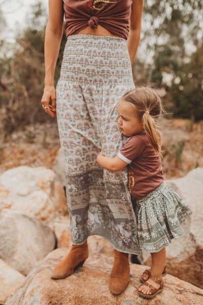 Panthera Snow Ladies Split Skirt