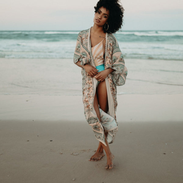 Retro Sunset Ladies One Piece - Last Chance Size XS