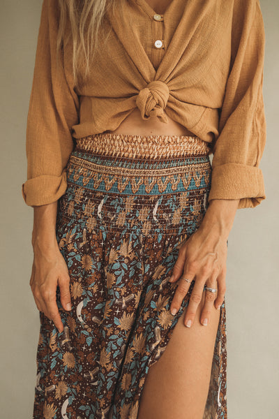 Chrissy Blouse Mustard