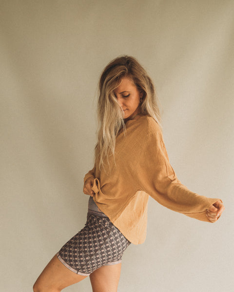 Chrissy Blouse Mustard