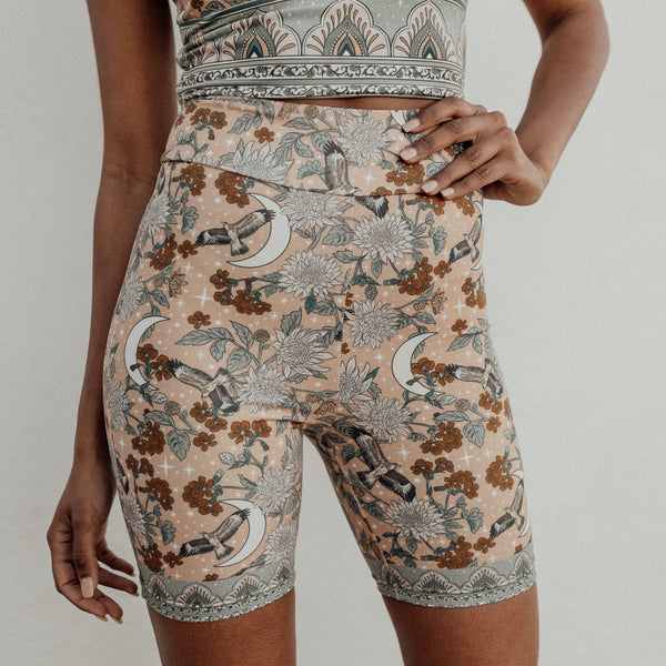 Bike Short - Diamond Skies Moonrise