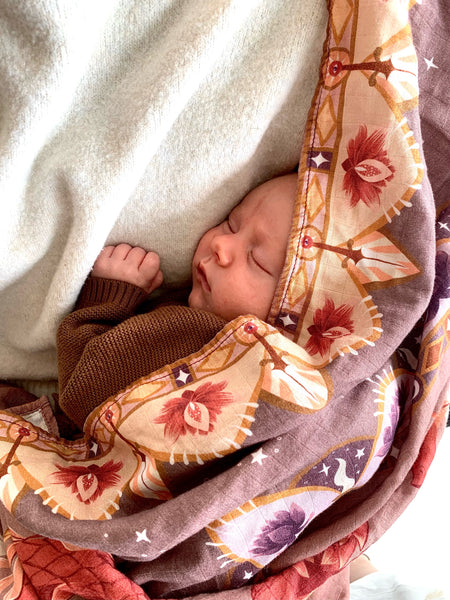 Muslin Wrap - Aura Dragon