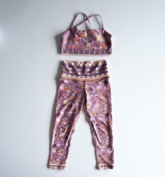 Child Leggings - Aura Amethyst