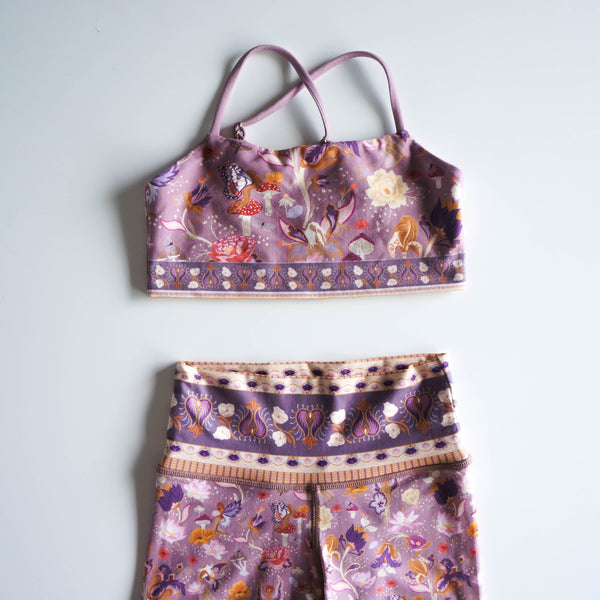 Child Leggings - Aura Amethyst