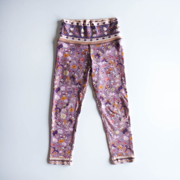 Child Leggings - Aura Amethyst