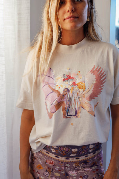 Ladies Ethereal Drop Shoulder Tee