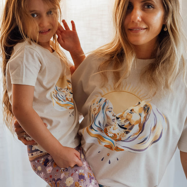 Golden Tee - Raw Organic Cotton