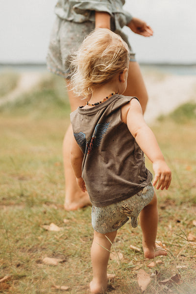 Organic Cotton Shorts - Grounded