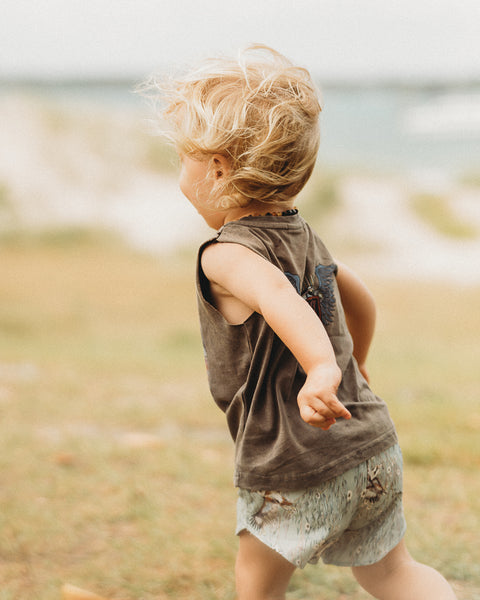 Organic Cotton Shorts - Grounded