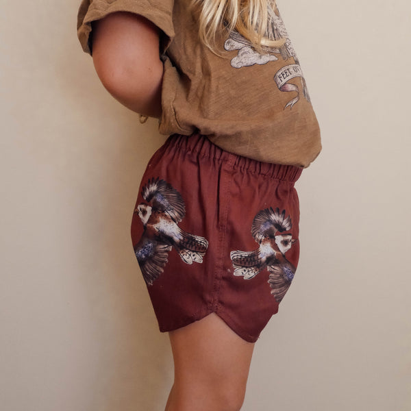 Organic Cotton Shorts - Kookaburra
