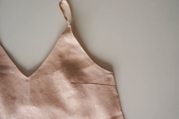 Ladies Linen Cami - Wild Abandon