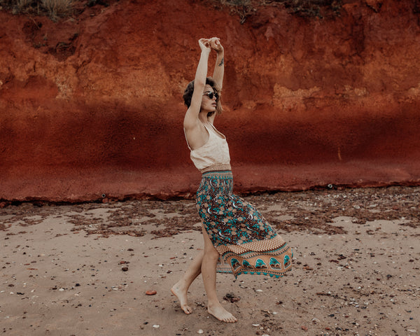 Ladies Linen Cami - Wild Abandon