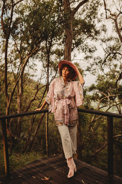 Ladies Short Robe - Grounded