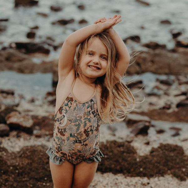 Diamond Skies Moonrise Girls One Piece