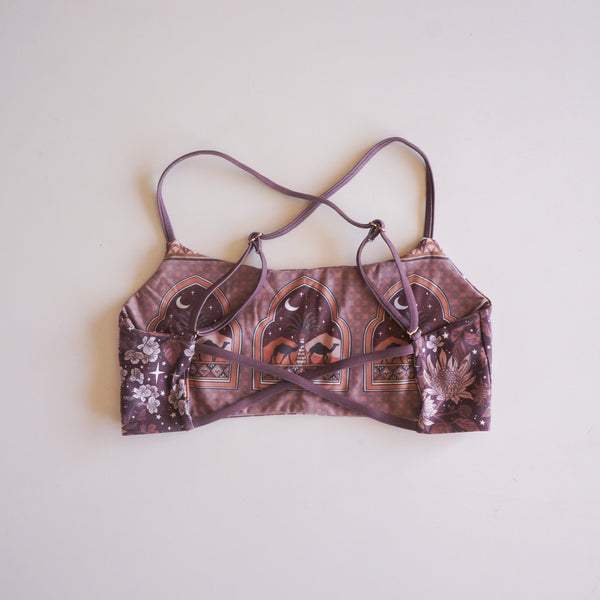 Strappy Crop - Diamond Skies Brown