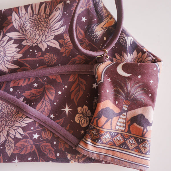 Strappy Crop - Diamond Skies Brown